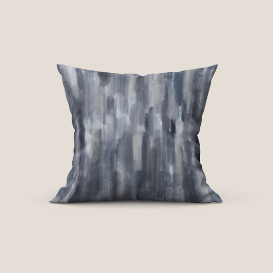 Collezione Brush-line cuscini a fantasie multicolor in velluto impermeabile carta da zucchero