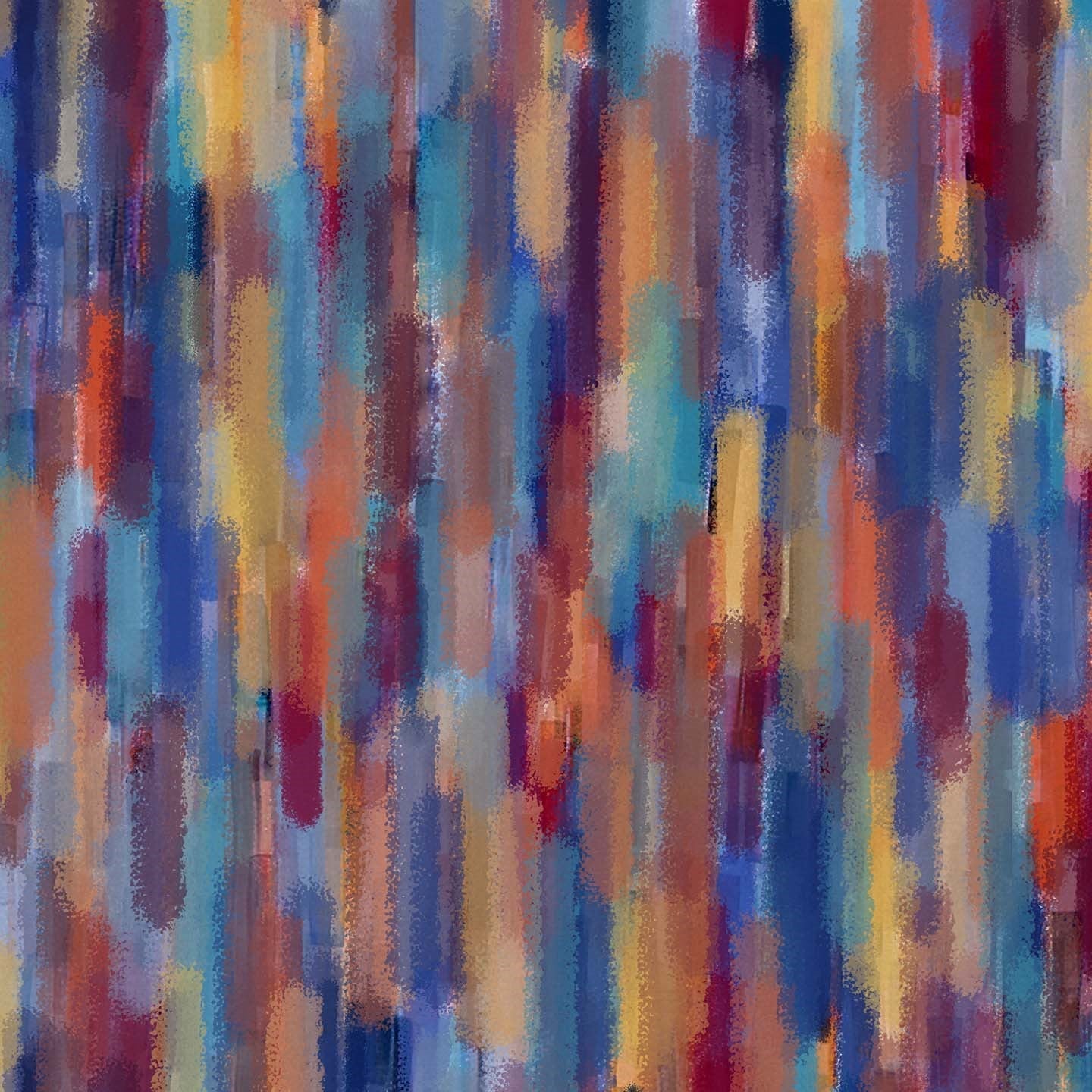 Collezione Brush-line cuscini a fantasie multicolor in velluto impermeabile rosso