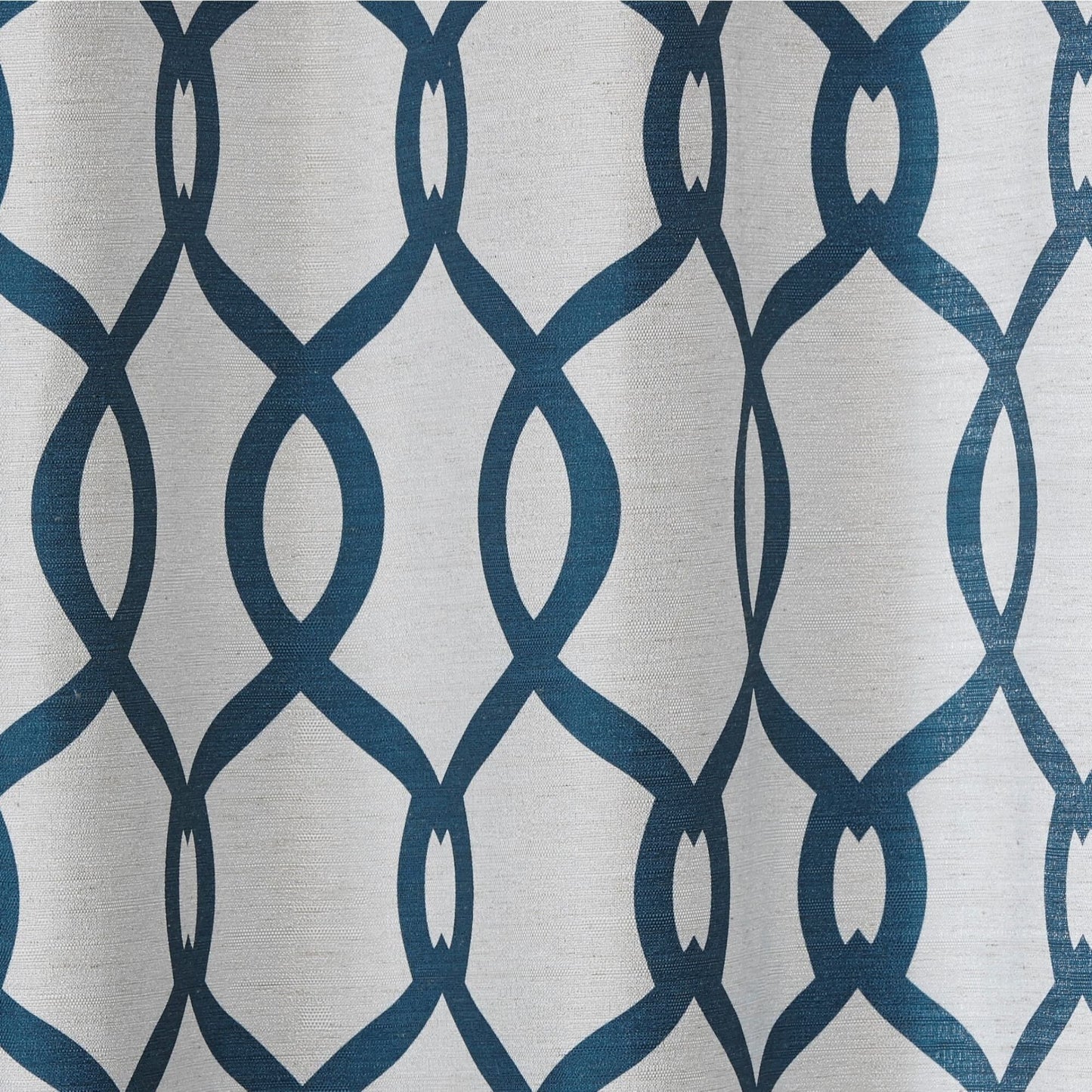 ATI Home Kochi Light Filtering Linen Blend Grommet Top Curtain Panel Pair