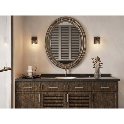 2-set Modern Farmhouse Sconce Glass Wall Lights with UL Certified