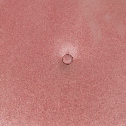 Adeco Adjustable Velvet Round Ottoman Swivel Vanity Stool Makeup Chair