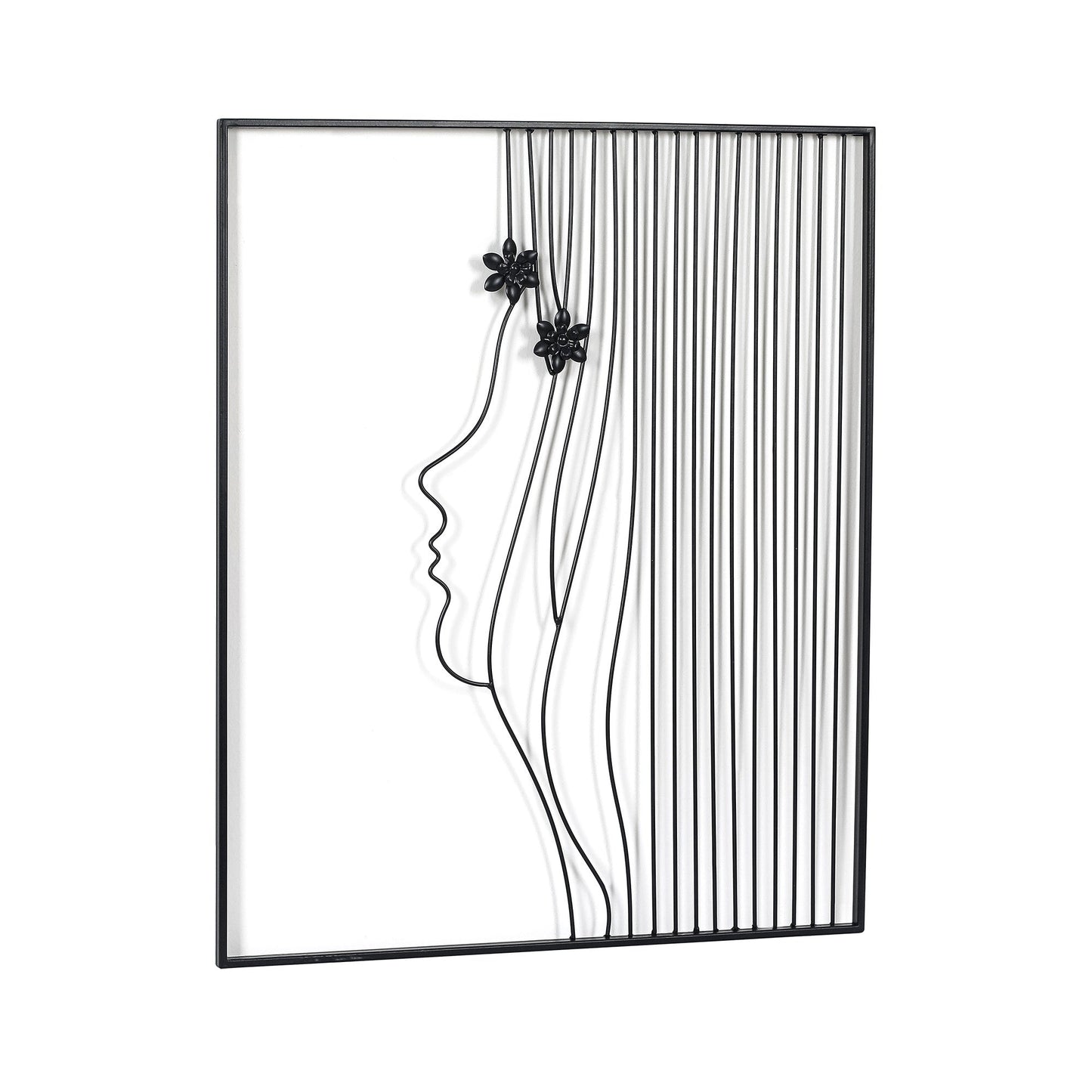 Adeco Metal Square Frame Wall Decor