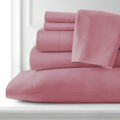 Adjustable Mattress Split King Ultra-Soft 7-piece Bed Sheet Set