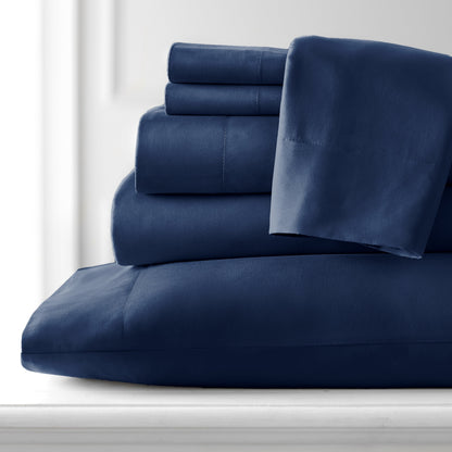 Adjustable Mattress Split King Ultra-Soft 7-piece Bed Sheet Set