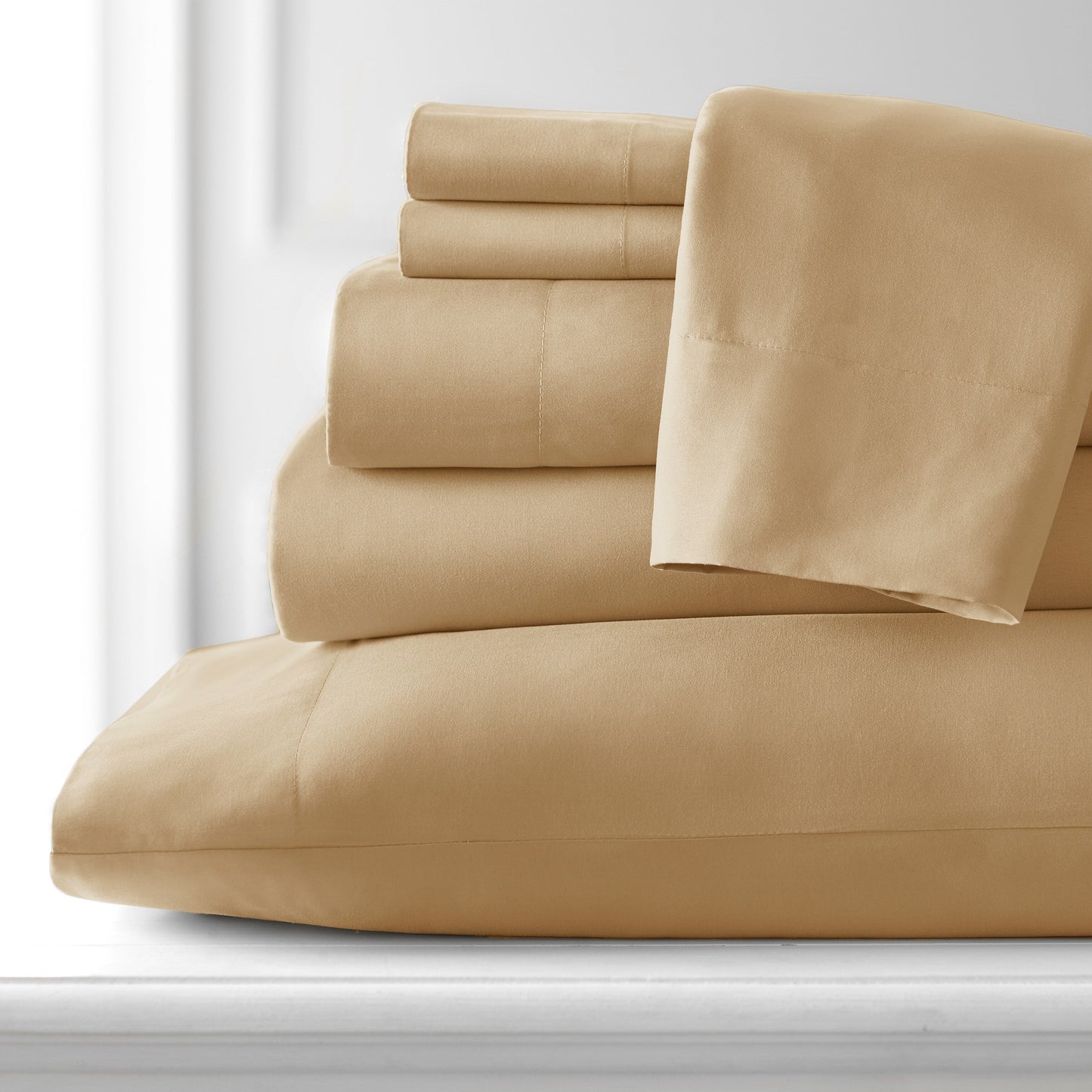 Adjustable Mattress Split King Ultra-Soft 7-piece Bed Sheet Set