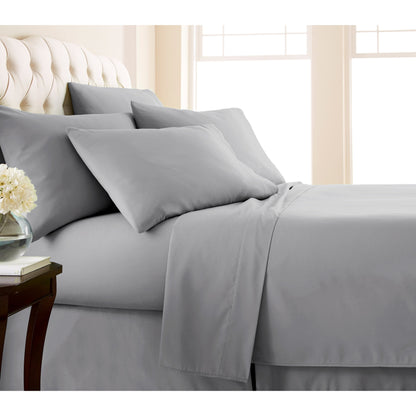Adjustable Mattress Split King Ultra-Soft 7-piece Bed Sheet Set