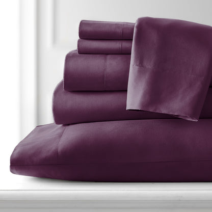 Adjustable Mattress Split King Ultra-Soft 7-piece Bed Sheet Set