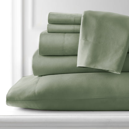 Adjustable Mattress Split King Ultra-Soft 7-piece Bed Sheet Set