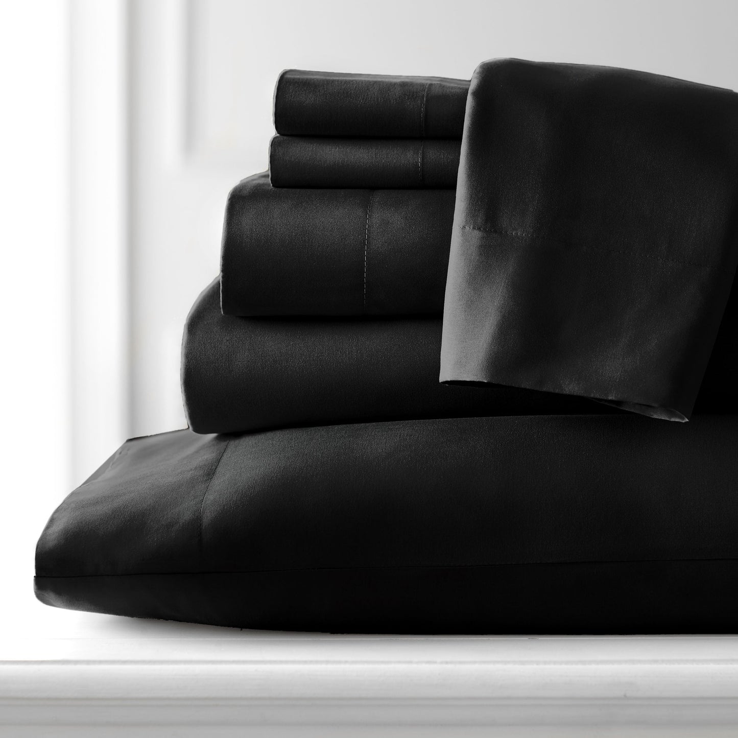 Adjustable Mattress Split King Ultra-Soft 7-piece Bed Sheet Set