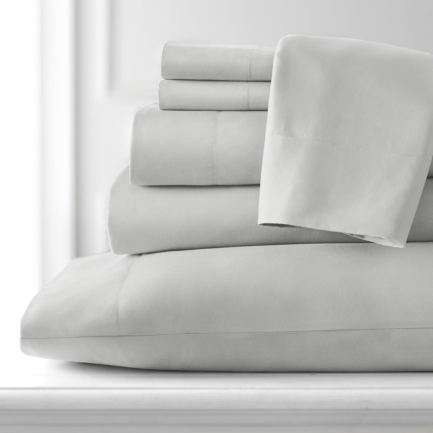 Adjustable Mattress Split King Ultra-Soft 7-piece Bed Sheet Set