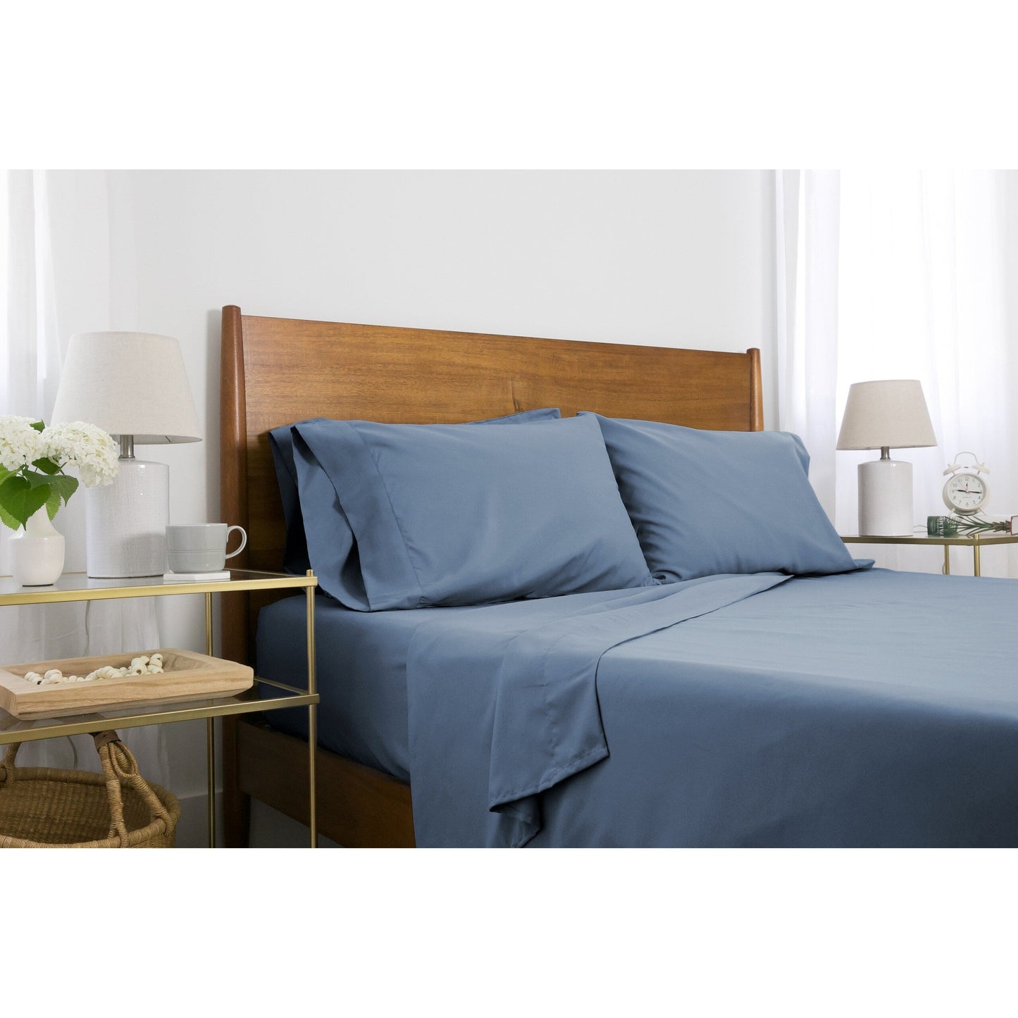 Adjustable Mattress Split King Ultra-Soft 7-piece Bed Sheet Set