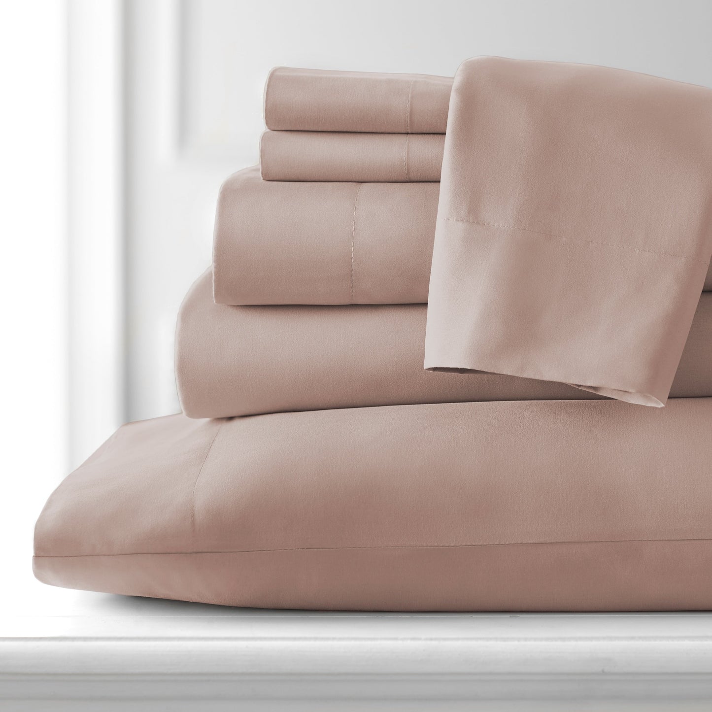 Adjustable Mattress Split King Ultra-Soft 7-piece Bed Sheet Set