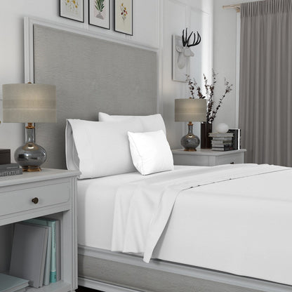 Aireolux 600TC Cotton Wrinkle Resistant Sateen Sheet Set