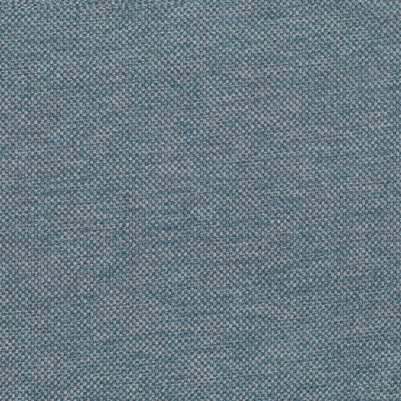 Jolie letto a doppio pannello con piedi alti in metallo in tessuto smacchiabile T18 azzurro 