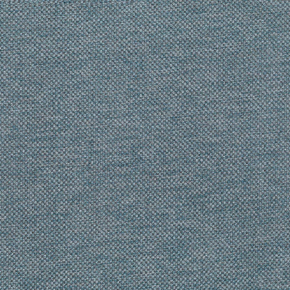 Jolie letto a doppio pannello con piedi alti in metallo in tessuto smacchiabile T18 azzurro 