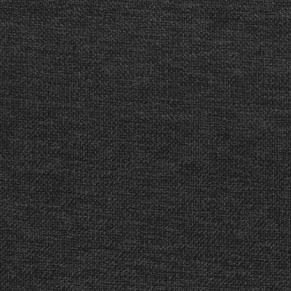 Jolie letto a doppio pannello con piedi alti in metallo in tessuto smacchiabile T18 nero 