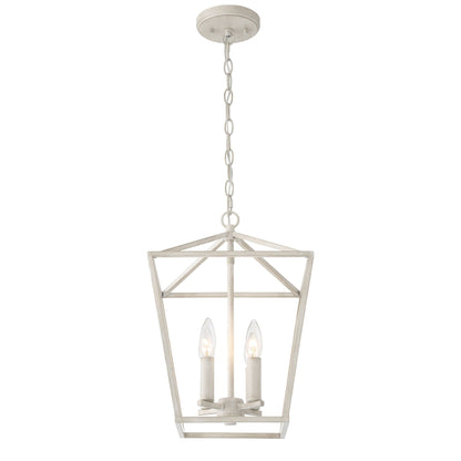 Finnick 4-light Modern Farmhouse Lantern Kitchen Island Pendant with UL Certified