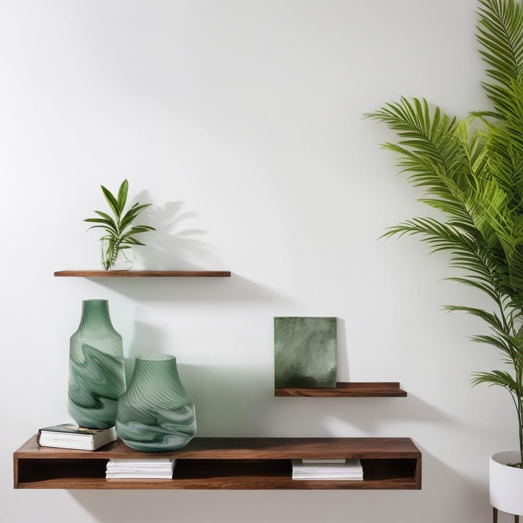 Allan Andrews Frosted Green Contemporary Decorative Glass Swirl Vase