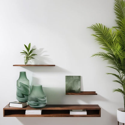 Allan Andrews Frosted Green Contemporary Decorative Glass Swirl Vase