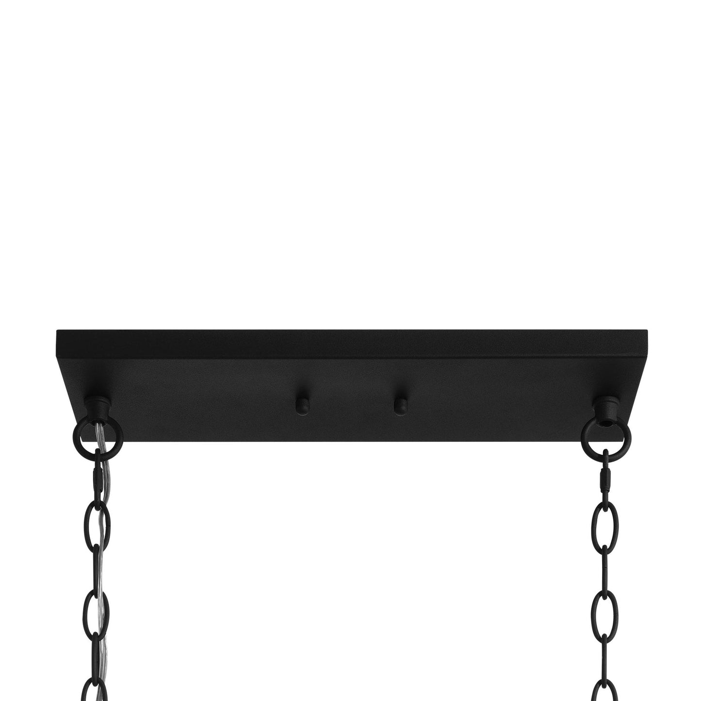 Allegray 52in Farmhouse 7-light Linear Chandelier Rectangle Kitchen Island Pendant