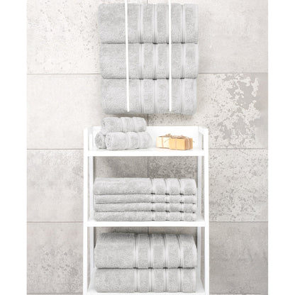 American Soft Linen 100% Cotton Turkish Bath Towels Large, 4 Pack Luxury Hotel Spa Quality Turkish Bath Towels Bathroom Sets