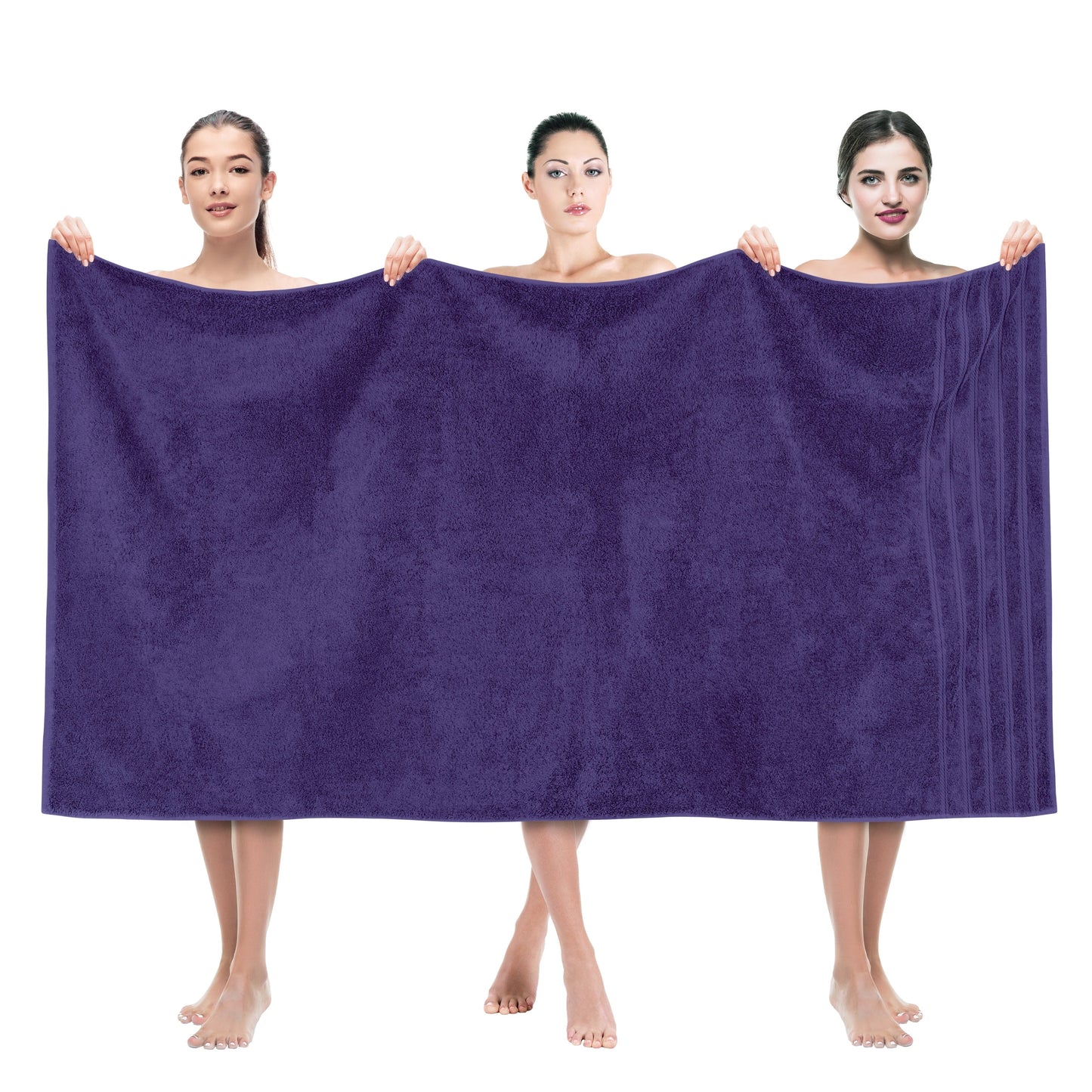 American Soft Linen 100% Cotton Large Jumbo Bath Towel 35x70 Premium & Luxury Towels