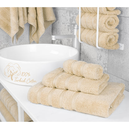 3 Piece Bathroom Towel Set 100% Cotton Luxury Turkish Bath Hand Towels Extra Large Face Towels Clearance Set