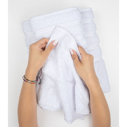 American Soft Linen 4-Piece Turkish Hand Towel Set