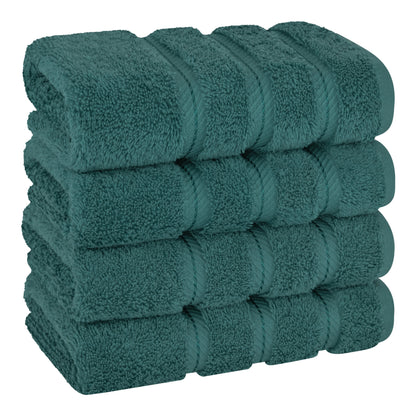 American Soft Linen 4-Piece Turkish Hand Towel Set
