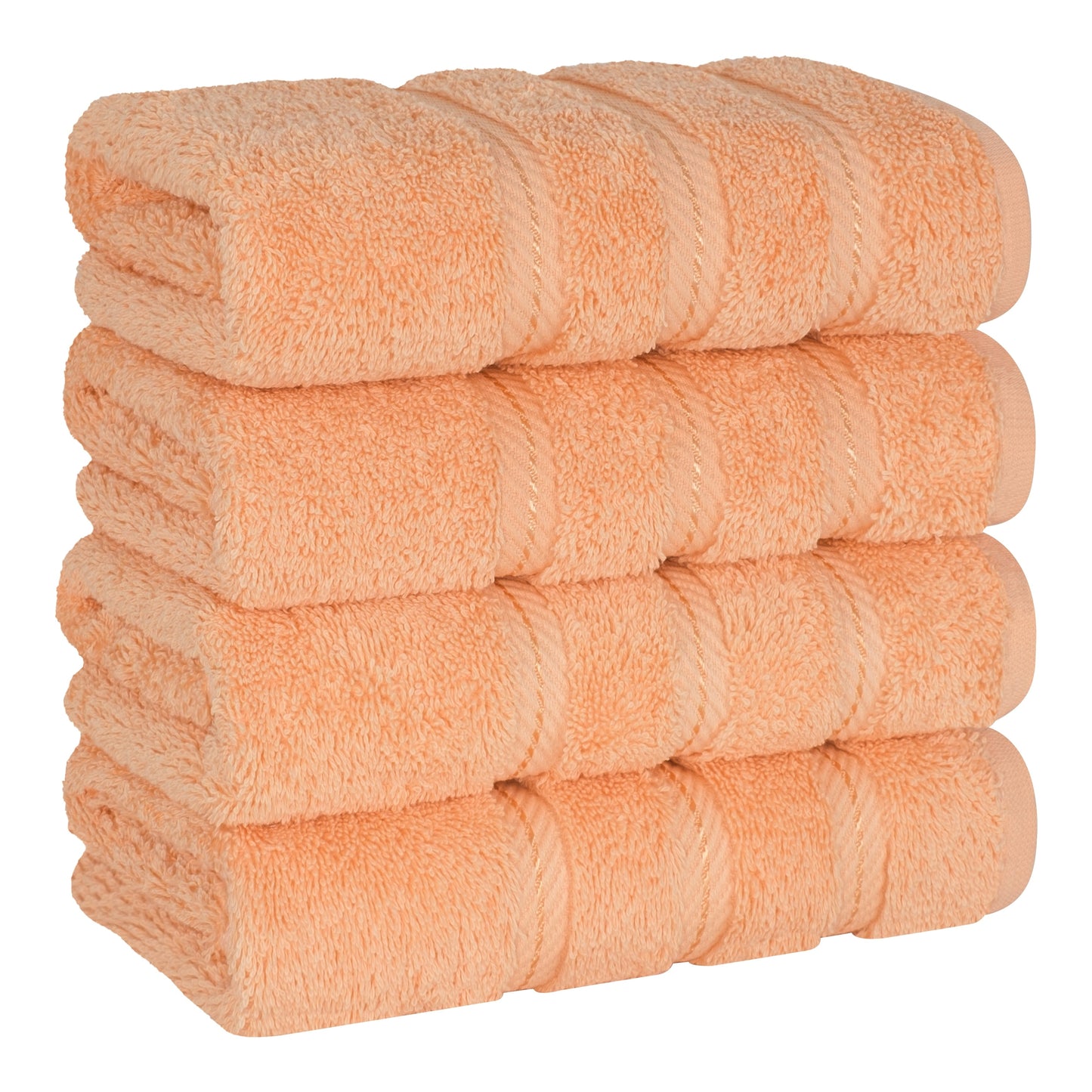American Soft Linen 4-Piece Turkish Hand Towel Set