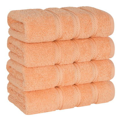 American Soft Linen 4-Piece Turkish Hand Towel Set