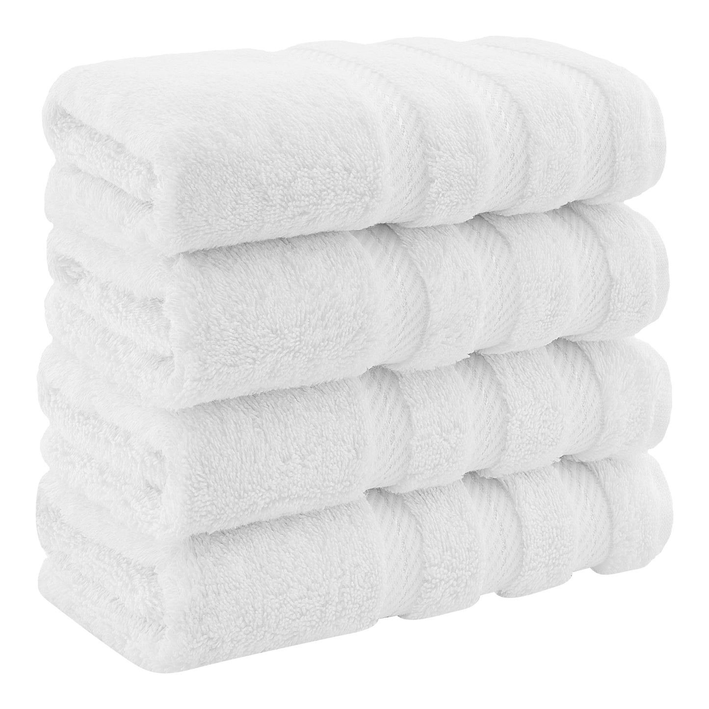 American Soft Linen 4-Piece Turkish Hand Towel Set