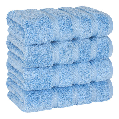 American Soft Linen 4-Piece Turkish Hand Towel Set