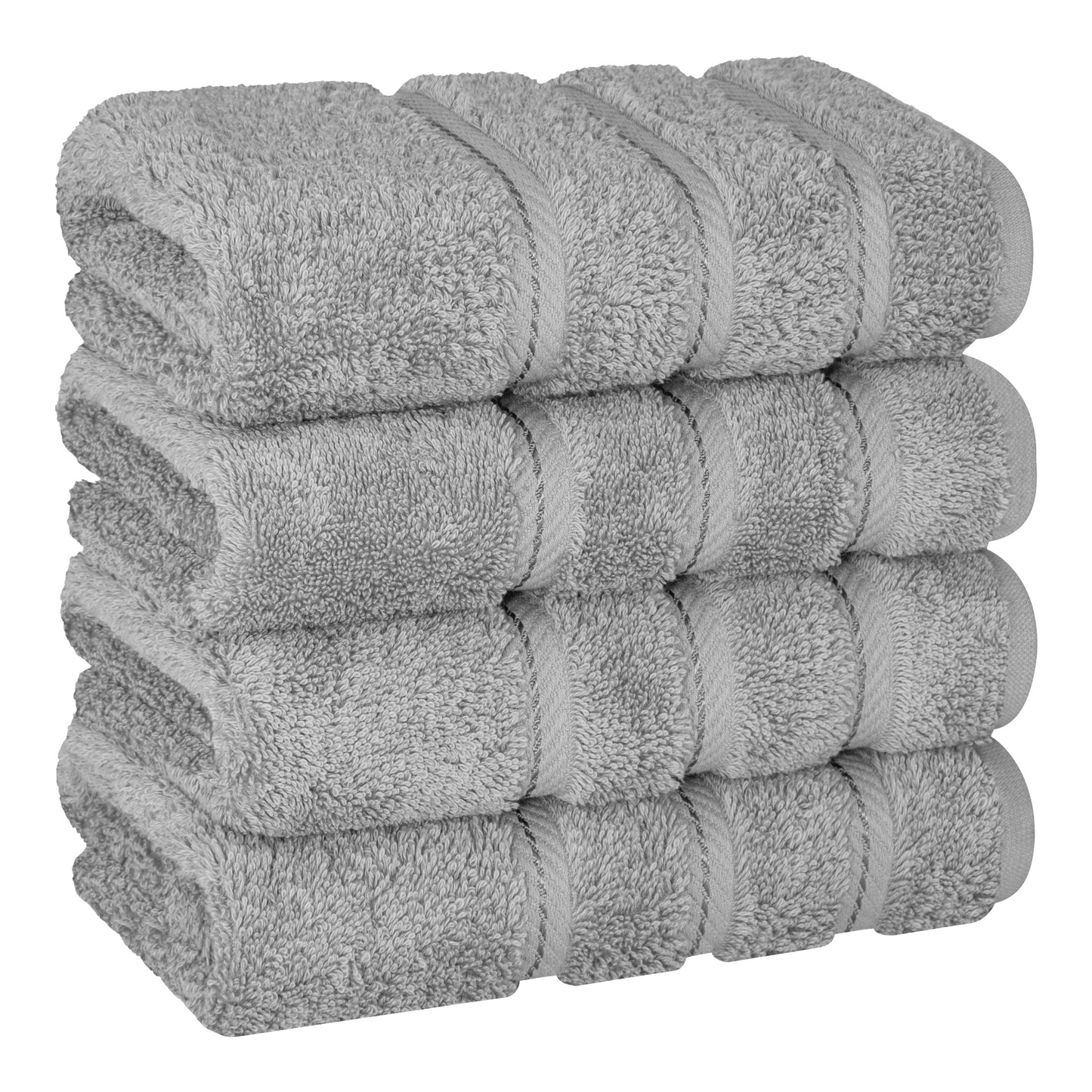 American Soft Linen 4-Piece Turkish Hand Towel Set