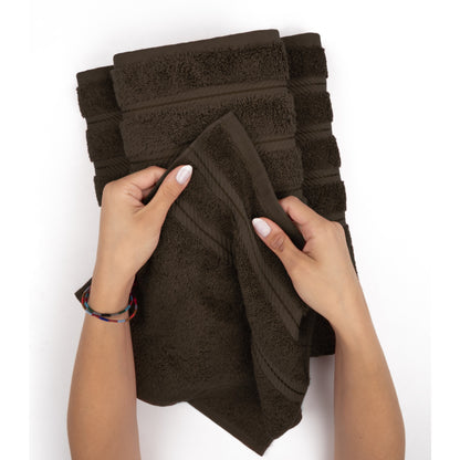 American Soft Linen 4-Piece Turkish Hand Towel Set