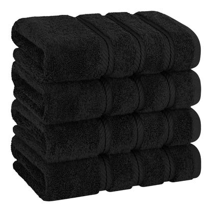 American Soft Linen 4-Piece Turkish Hand Towel Set