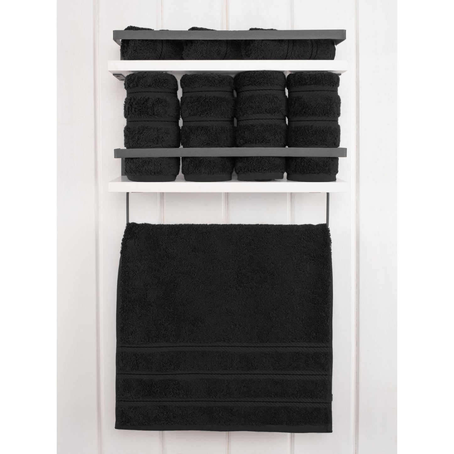 American Soft Linen 4-Piece Turkish Hand Towel Set
