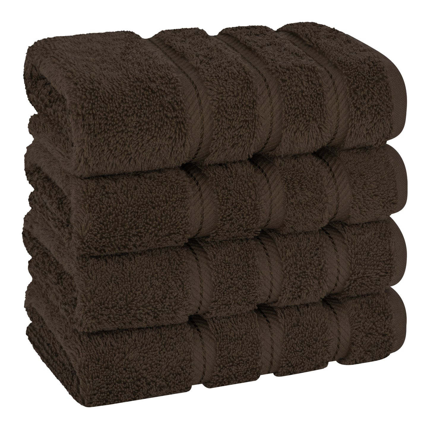 American Soft Linen 4-Piece Turkish Hand Towel Set