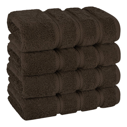 American Soft Linen 4-Piece Turkish Hand Towel Set