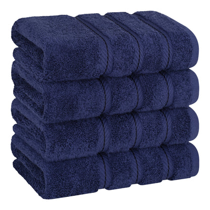 American Soft Linen 4-Piece Turkish Hand Towel Set