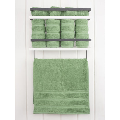 American Soft Linen 4-Piece Turkish Hand Towel Set