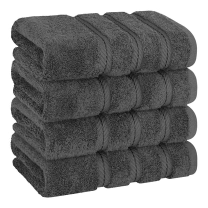 American Soft Linen 4-Piece Turkish Hand Towel Set