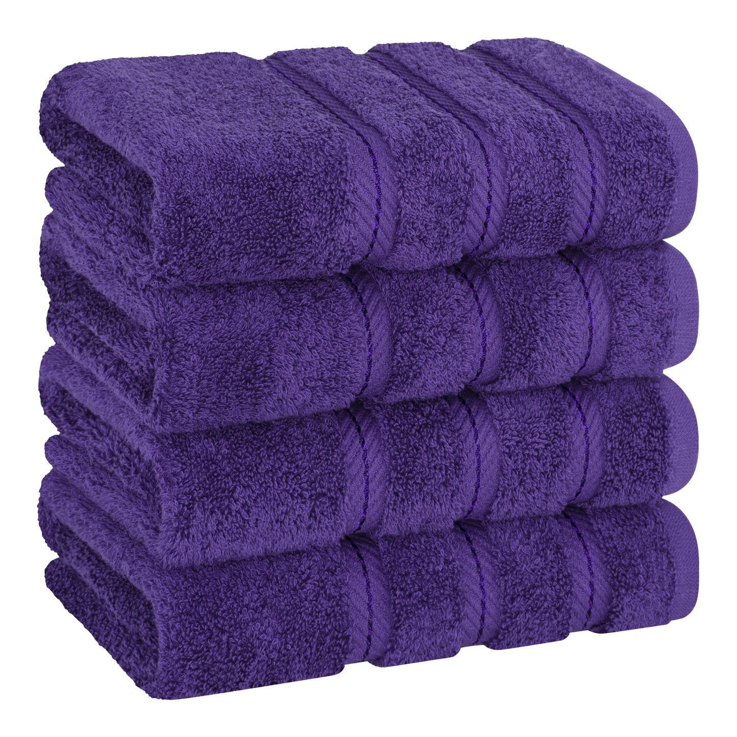 American Soft Linen 4-Piece Turkish Hand Towel Set