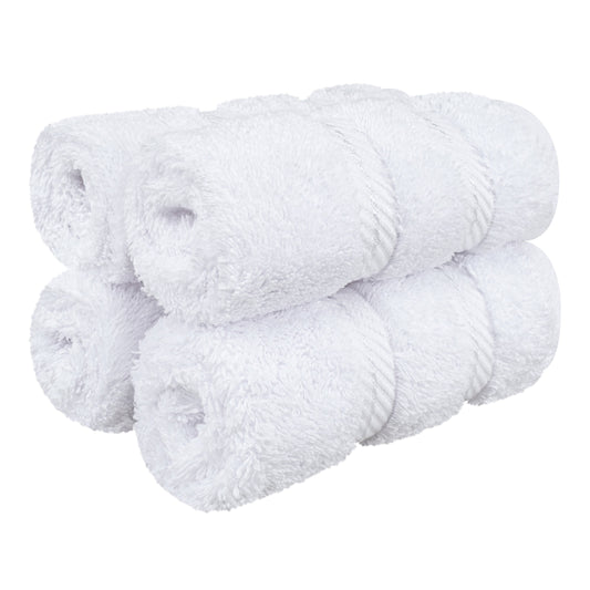 American Soft Linen Premium 100% Cotton 4-Piece Washcloth Set