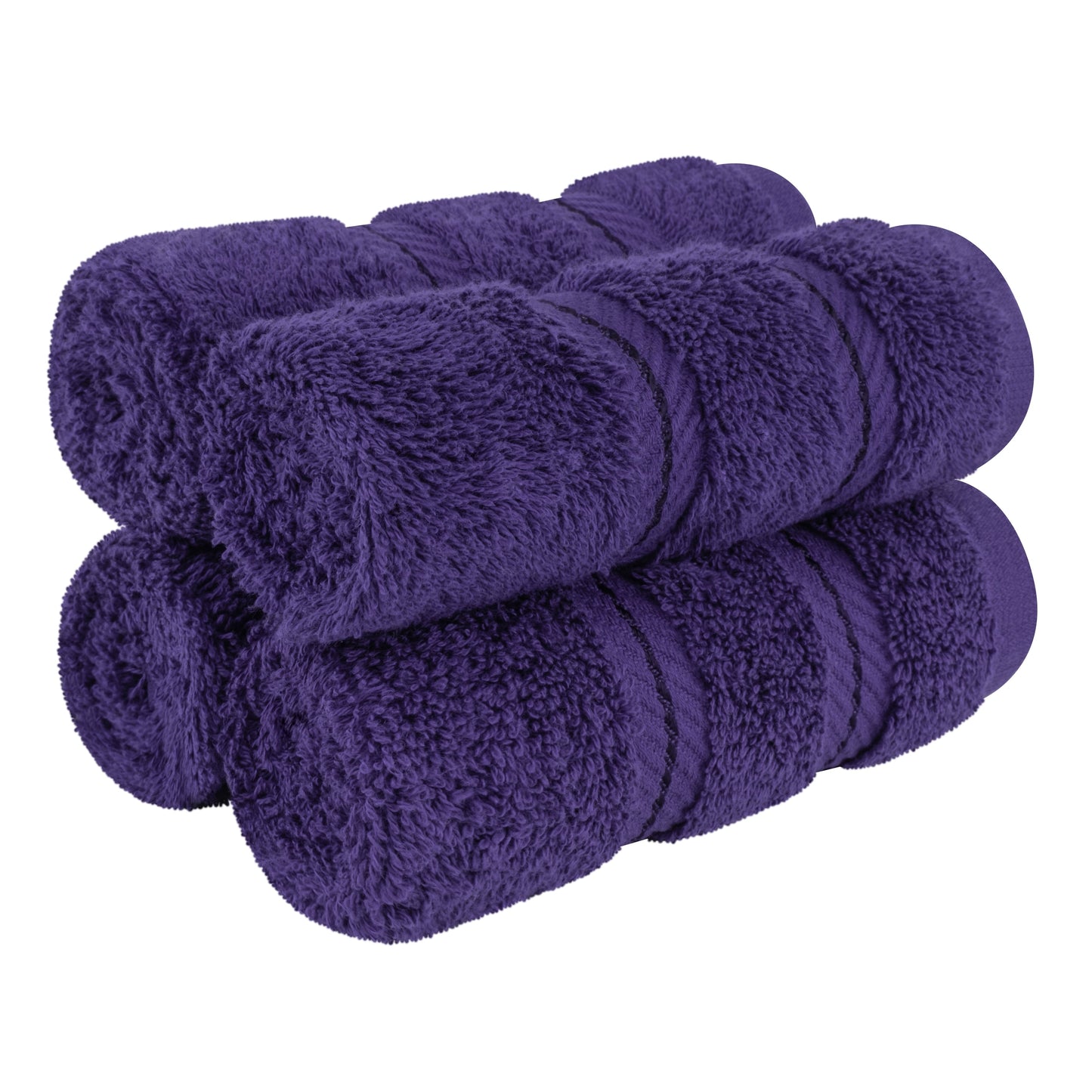 American Soft Linen Premium 100% Cotton 4-Piece Washcloth Set