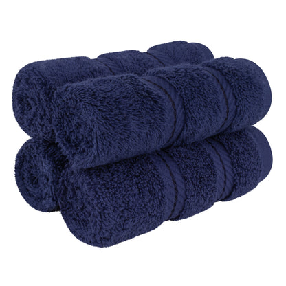 American Soft Linen Premium 100% Cotton 4-Piece Washcloth Set