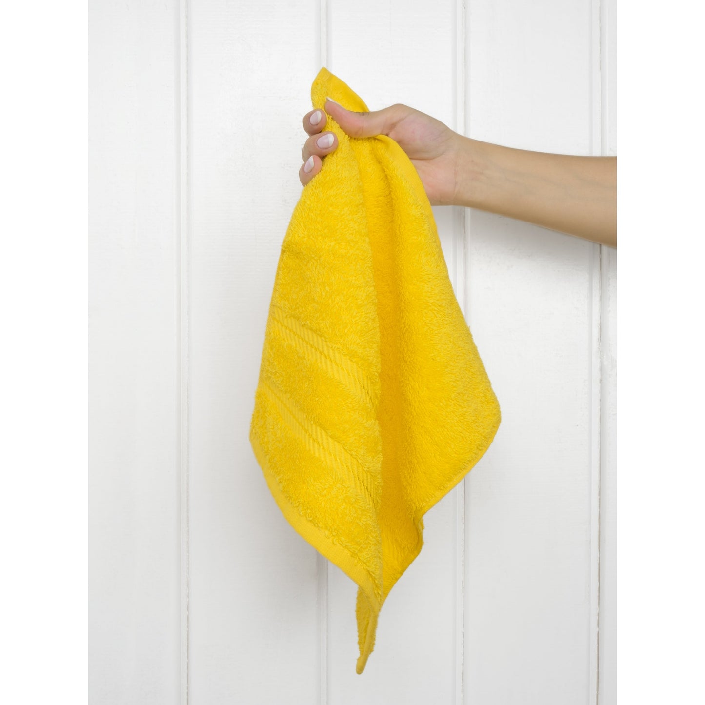 American Soft Linen Premium 100% Cotton 4-Piece Washcloth Set