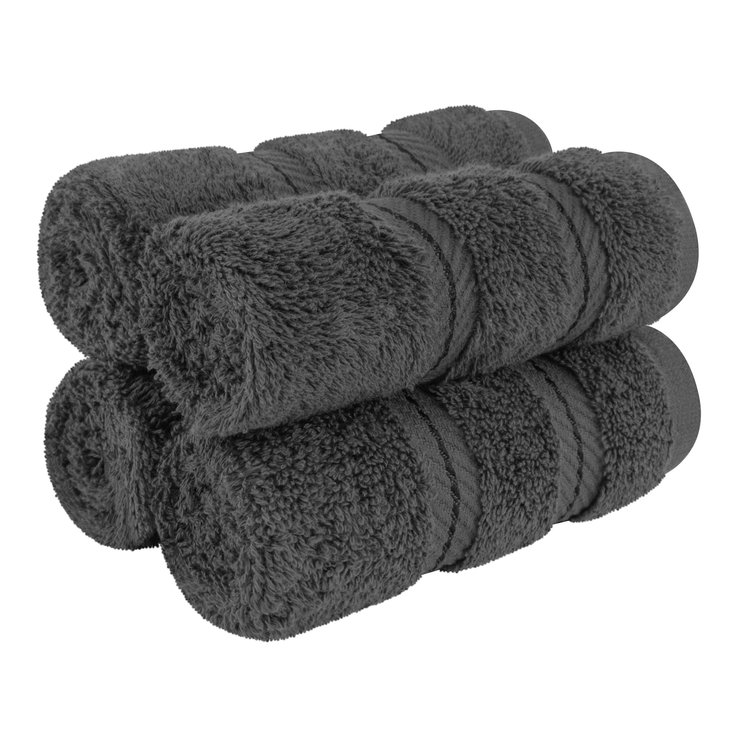 American Soft Linen Premium 100% Cotton 4-Piece Washcloth Set