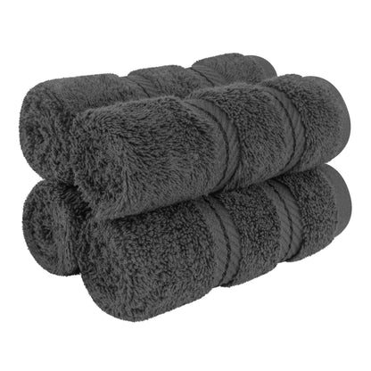 American Soft Linen Premium 100% Cotton 4-Piece Washcloth Set