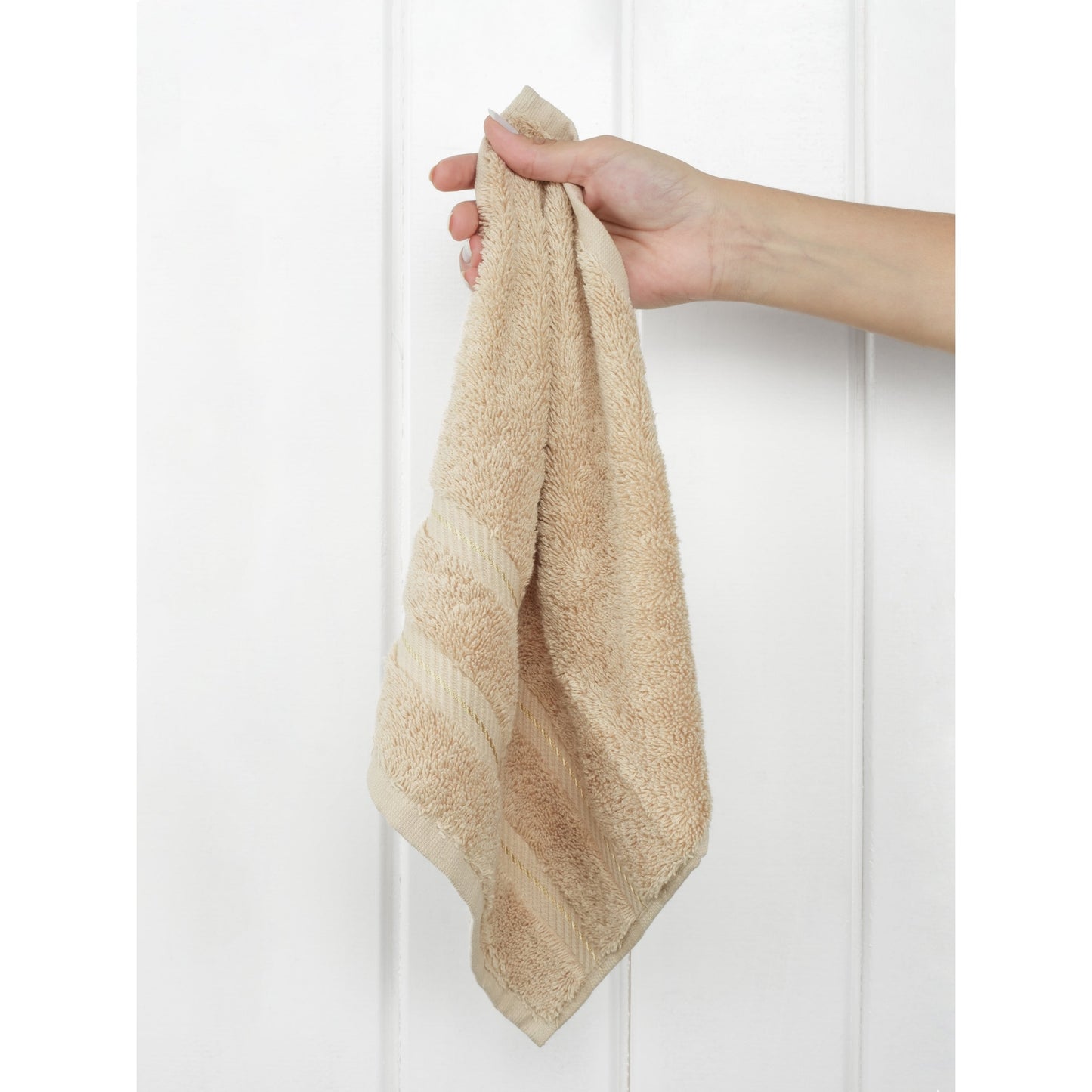 American Soft Linen Premium 100% Cotton 4-Piece Washcloth Set